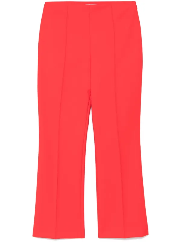 Simkhai Seam-detail Trousers in Red