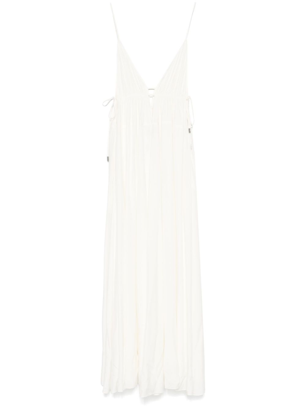 Simkhai plunging V-neck maxi dress - White