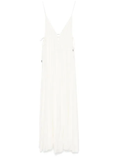 Simkhai plunging V-neck maxi dress
