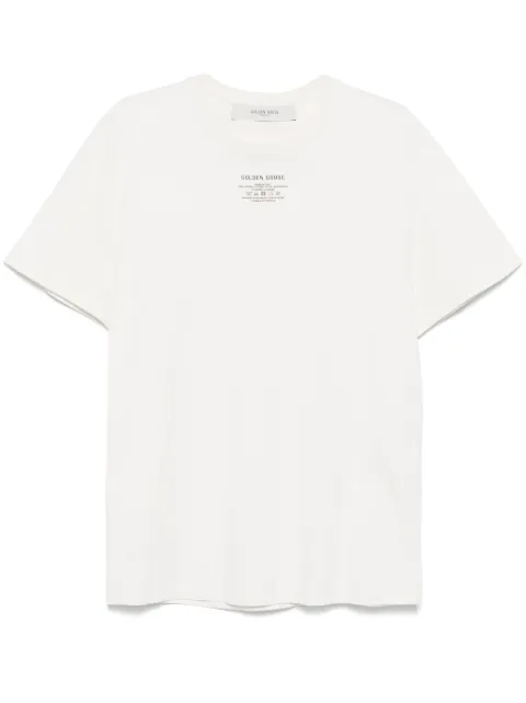 Golden Goose camiseta Worn-White