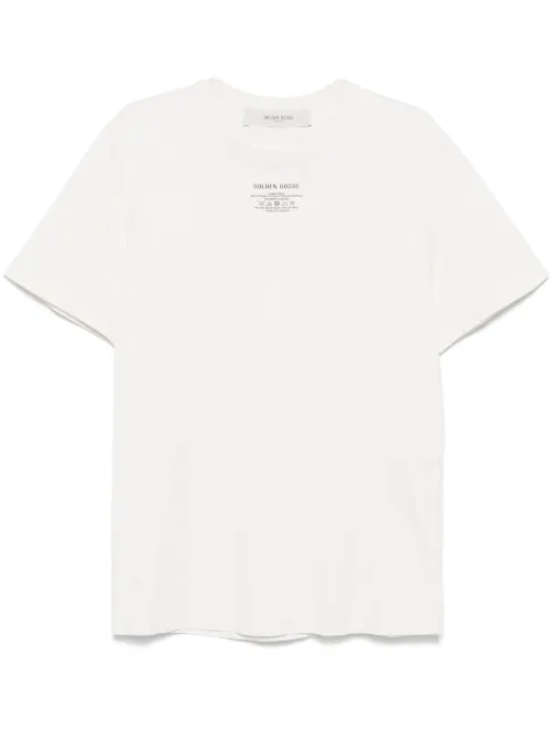T-shirt Worn-White - Golden Goose - Modalova
