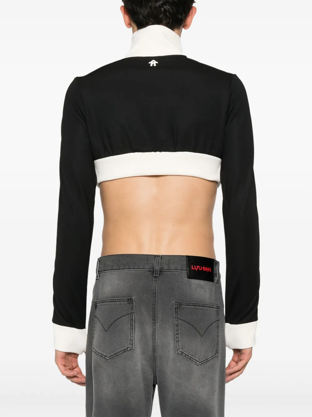 adidas x Avavav cropped trainingssweater Zwart