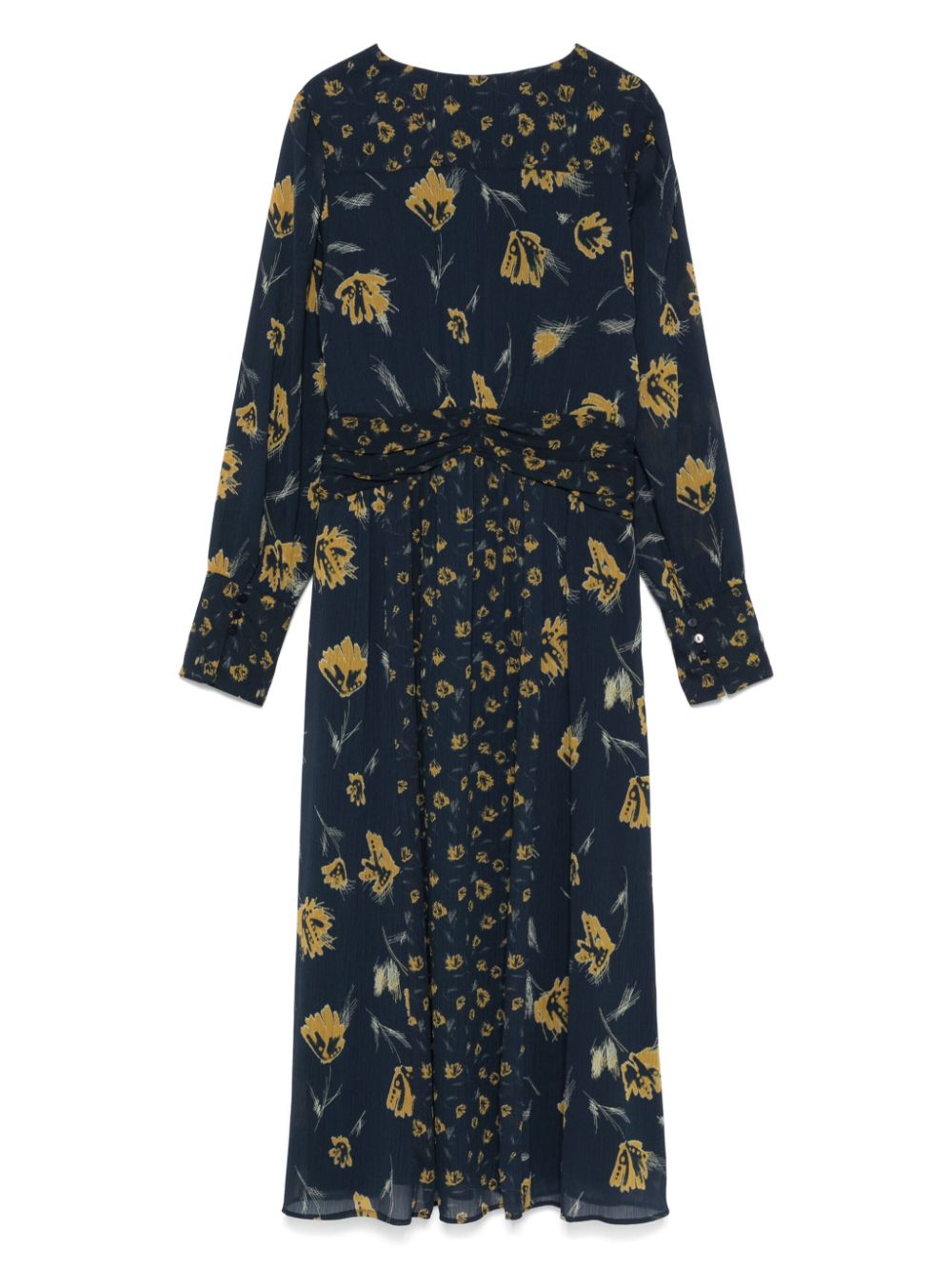 Ba&Sh Finaya midi dress - Blauw