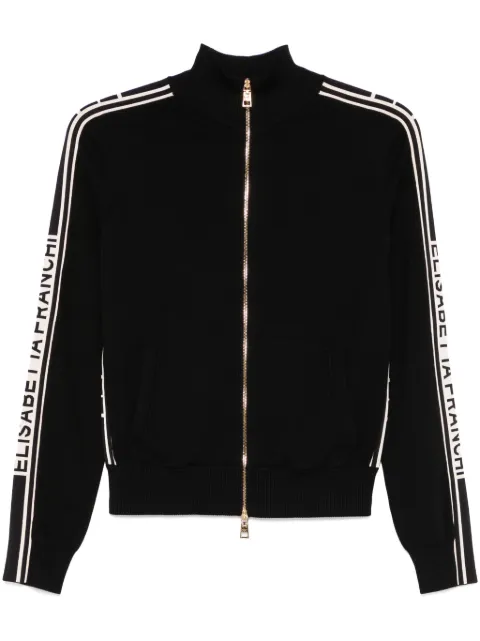Elisabetta Franchi logo-tape sweatshirt