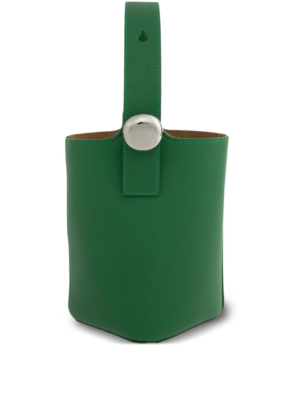 LOEWE mini sac seau Pebble - Vert