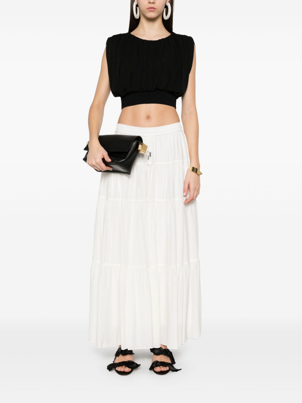 Simkhai Allegra cropped top - Zwart