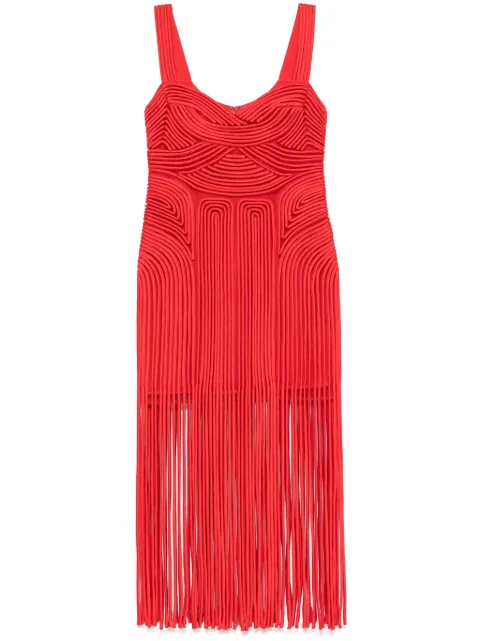 Simkhai fringed midi dress