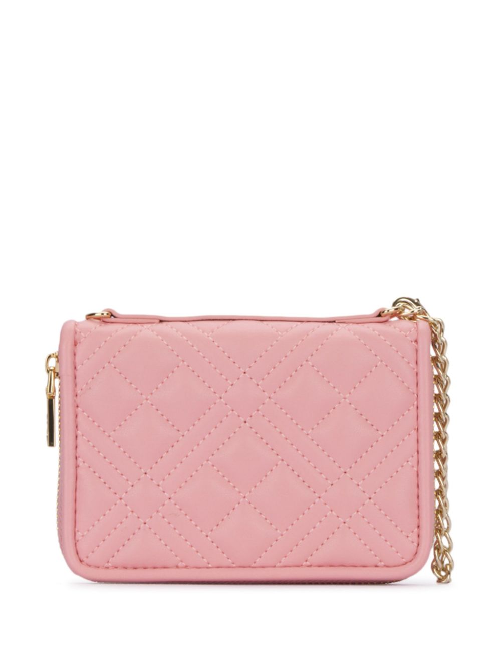 Love Moschino Leren portemonnee - Roze