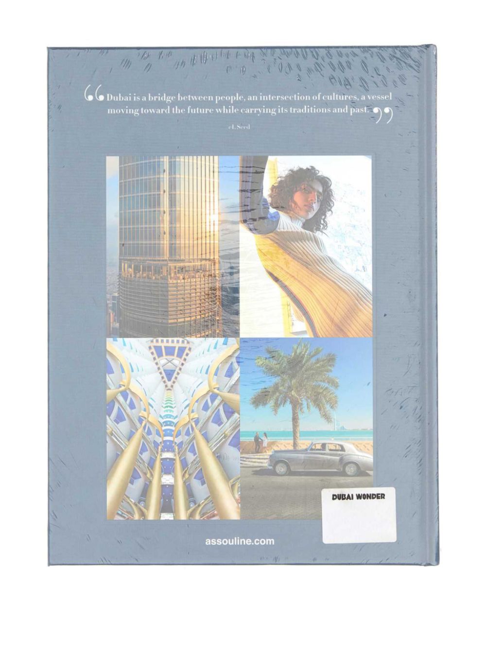 Assouline Dubai Wonder by Myrna Ayad hardcover boek - Blauw