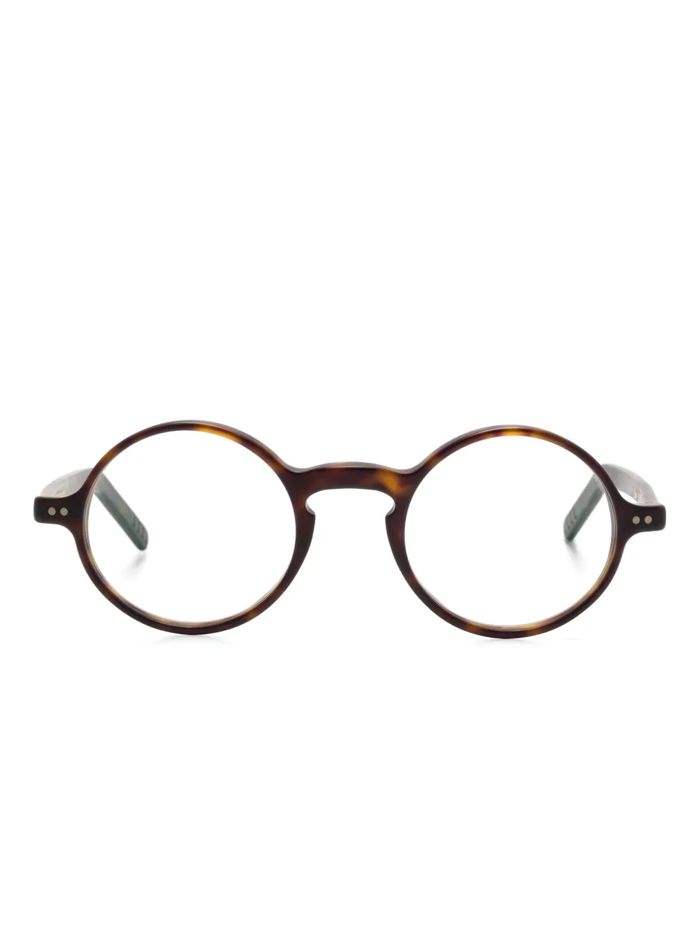 Lunor round-frame glasses | Brown | Image 1