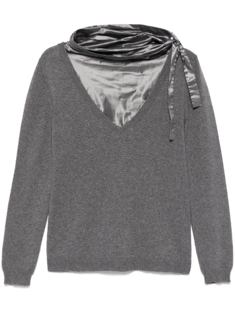 Moschino Pre-Owned 2000s panelled sweater