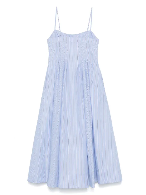 Simkhai Harbor Midi Dress | Blue | FARFETCH Simkhai Harbor Midi Dress | Blue | FARFETCH