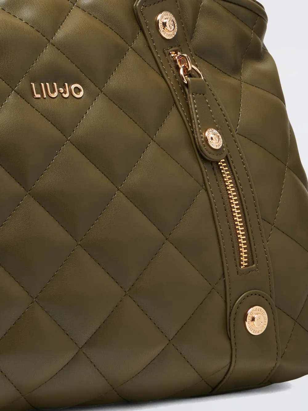 LIU JO Gewatteerde shopper Groen