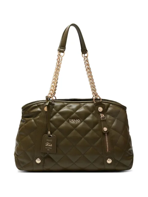 LIU JO quilted tote bag
