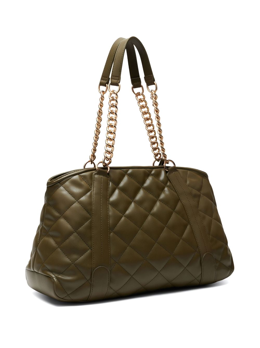 LIU JO quilted tote bag - Groen