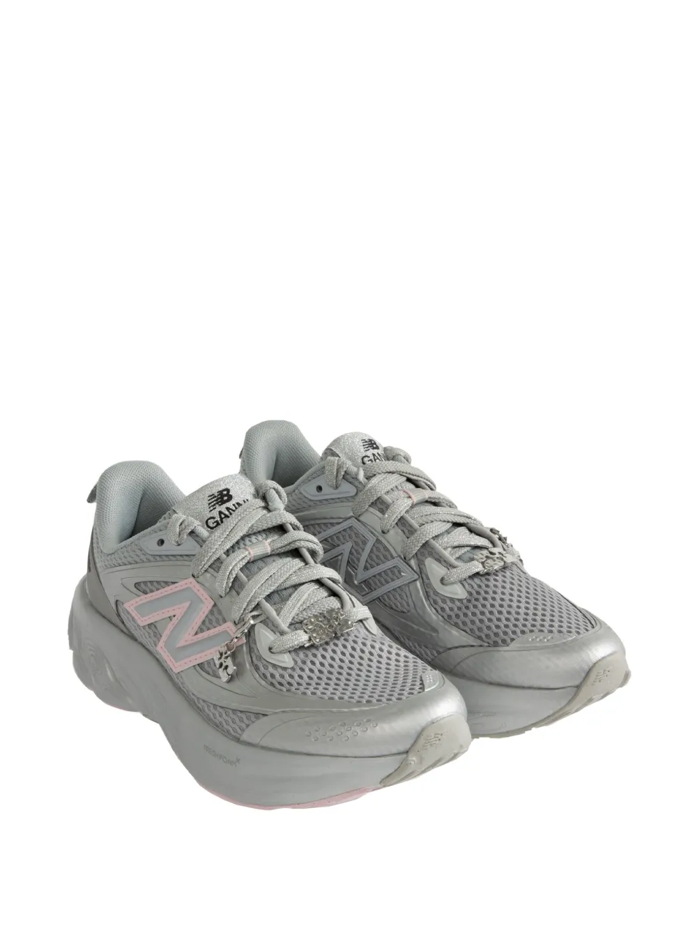 New Balance x Ganni Fresh Foam sneakers Silver