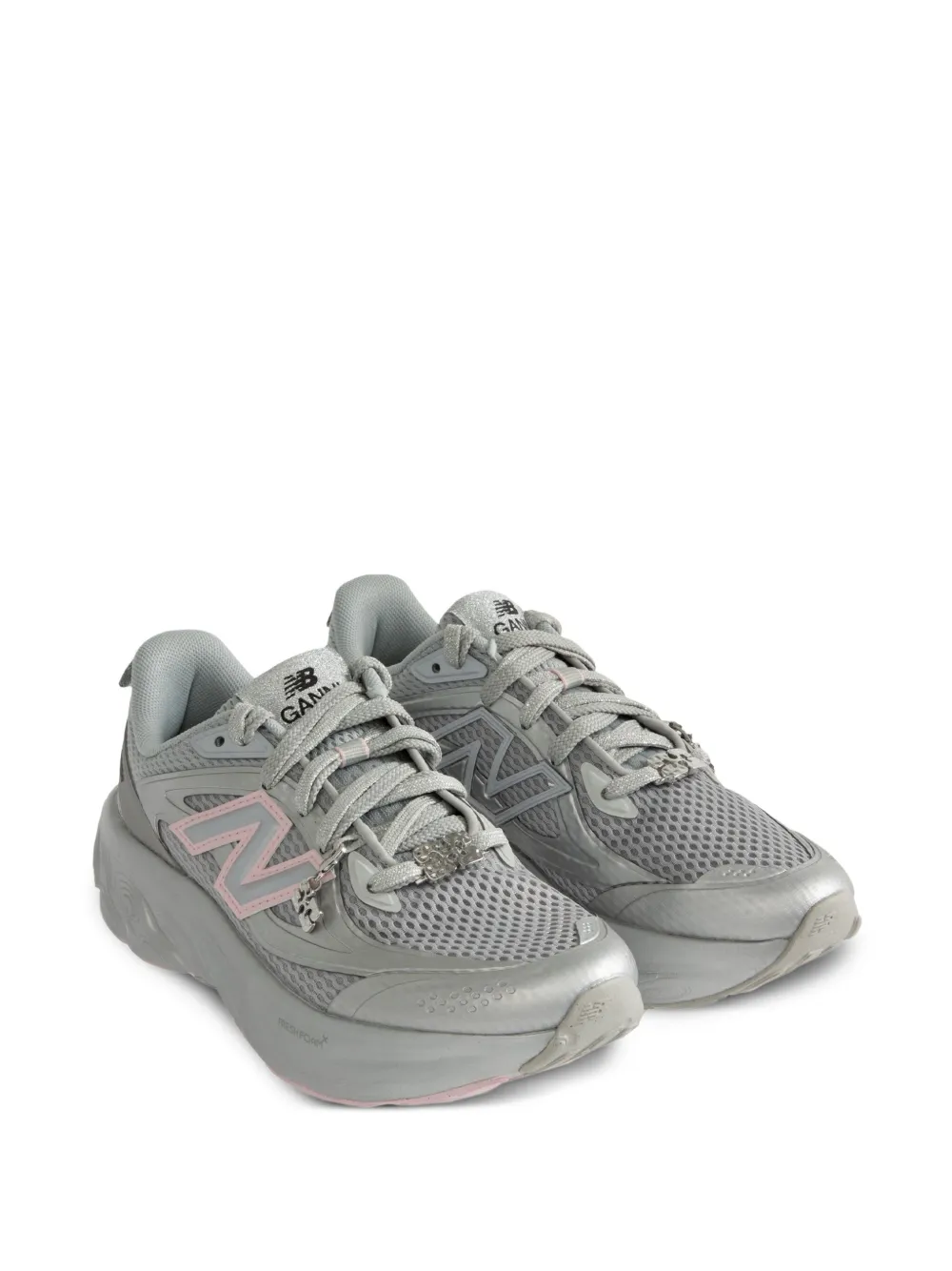 New Balance x Ganni Fresh Foam sneakers Silver