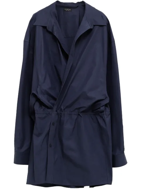 Balenciaga shirt mini dress