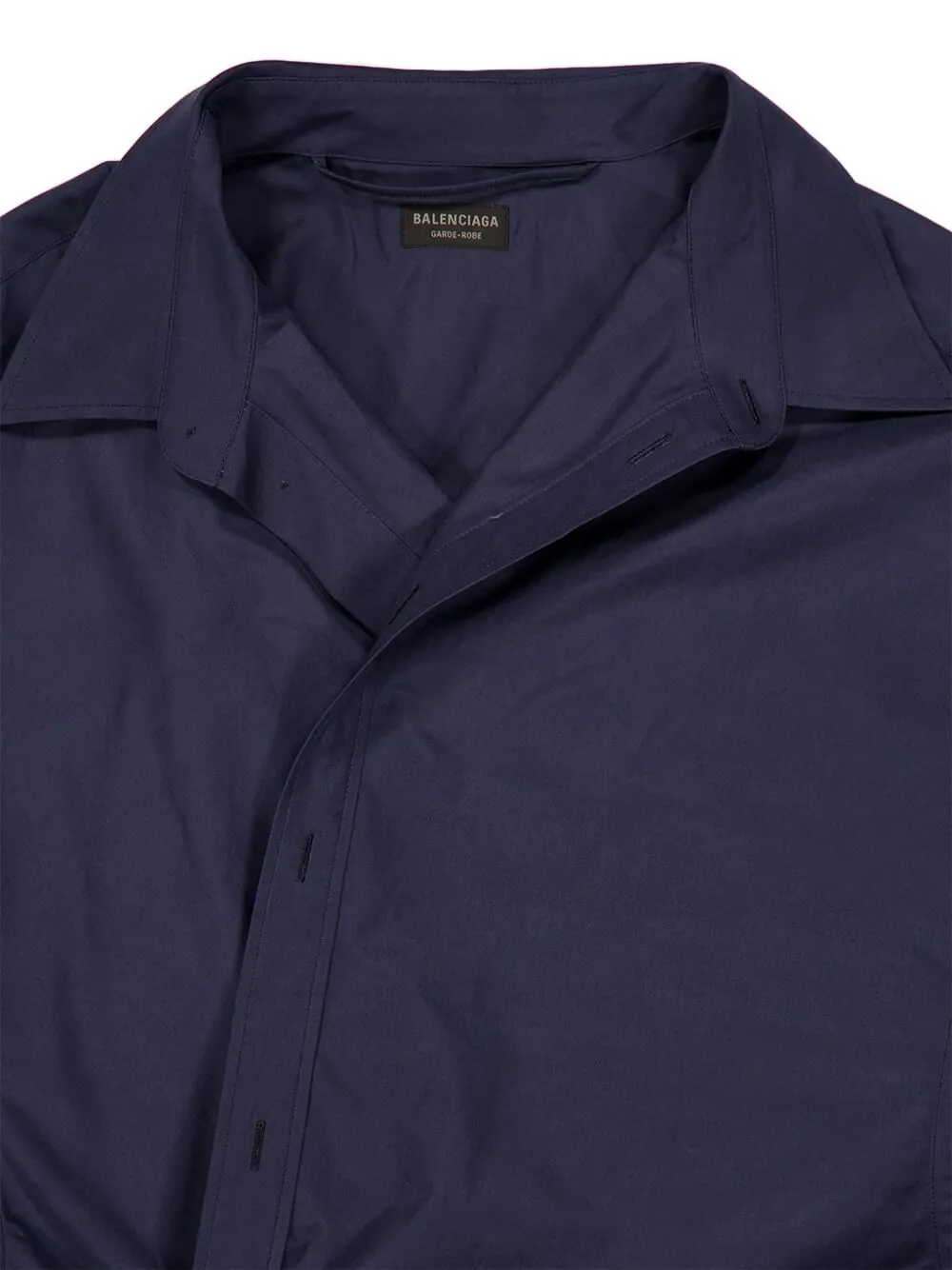 Balenciaga Mini-blousejurk Blauw