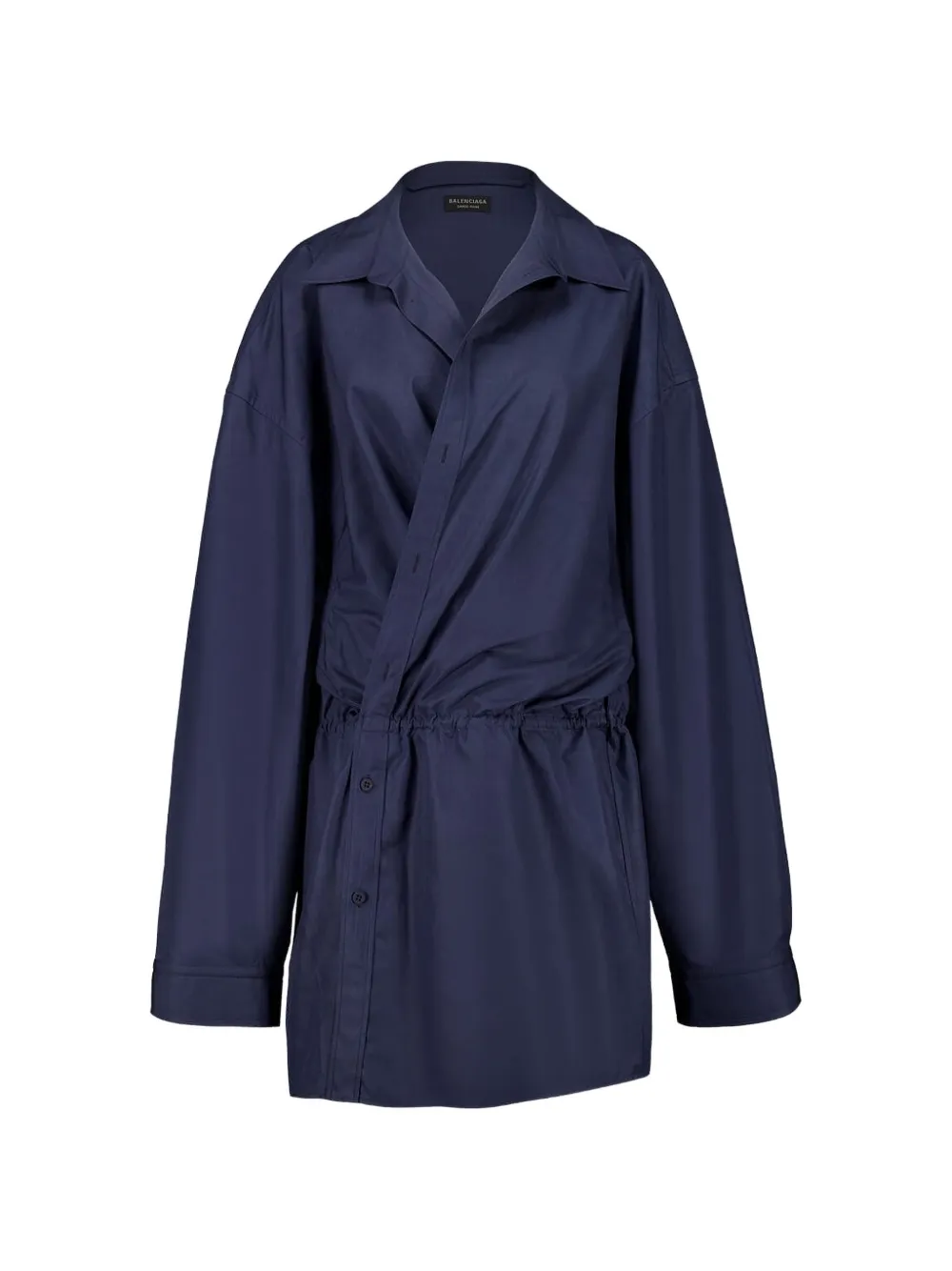 Balenciaga shirt mini dress – Blue