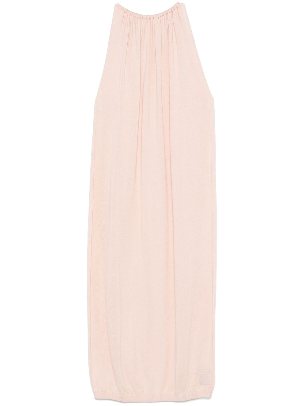 Frenckenberger draped midi dress - Pink