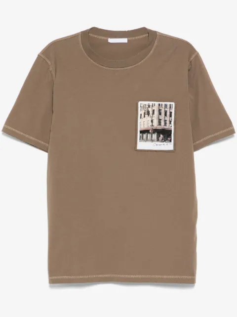 Helmut Lang playera Postcard