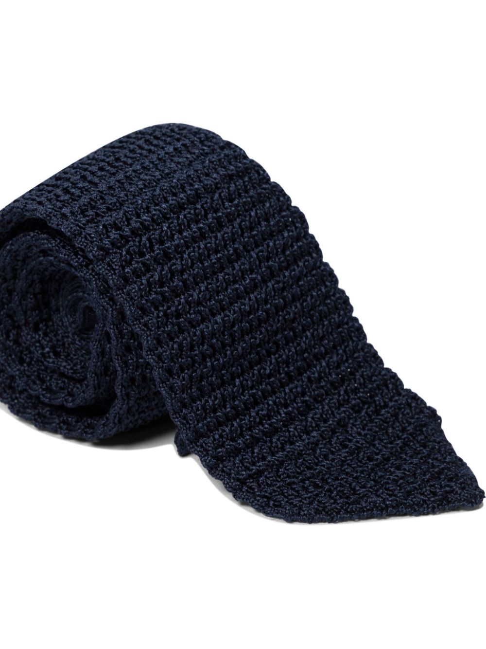 TOM FORD knitted tie - Blauw