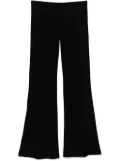Balenciaga elastic track pants - Black