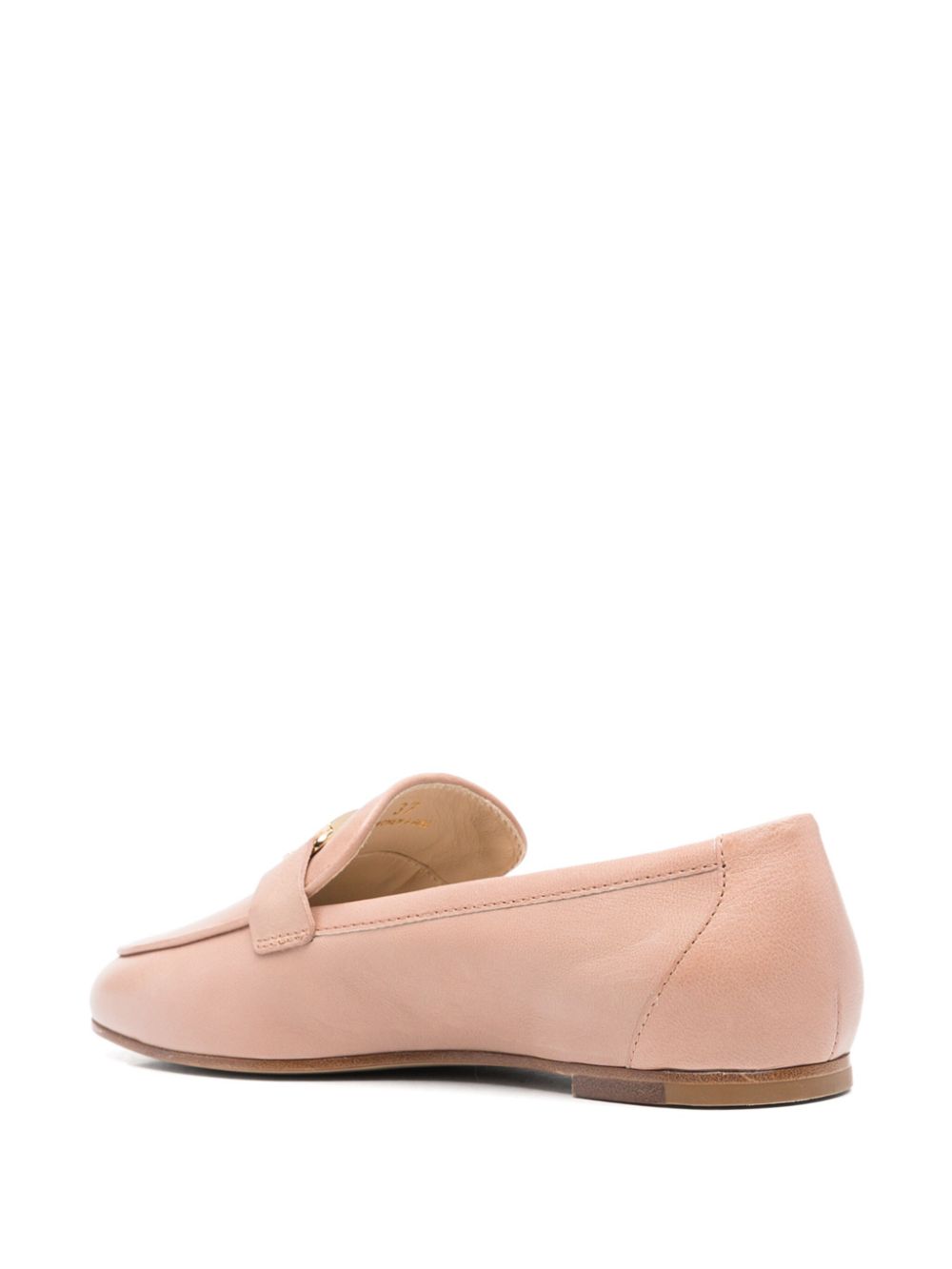 Tod's leather loafers Neutrals