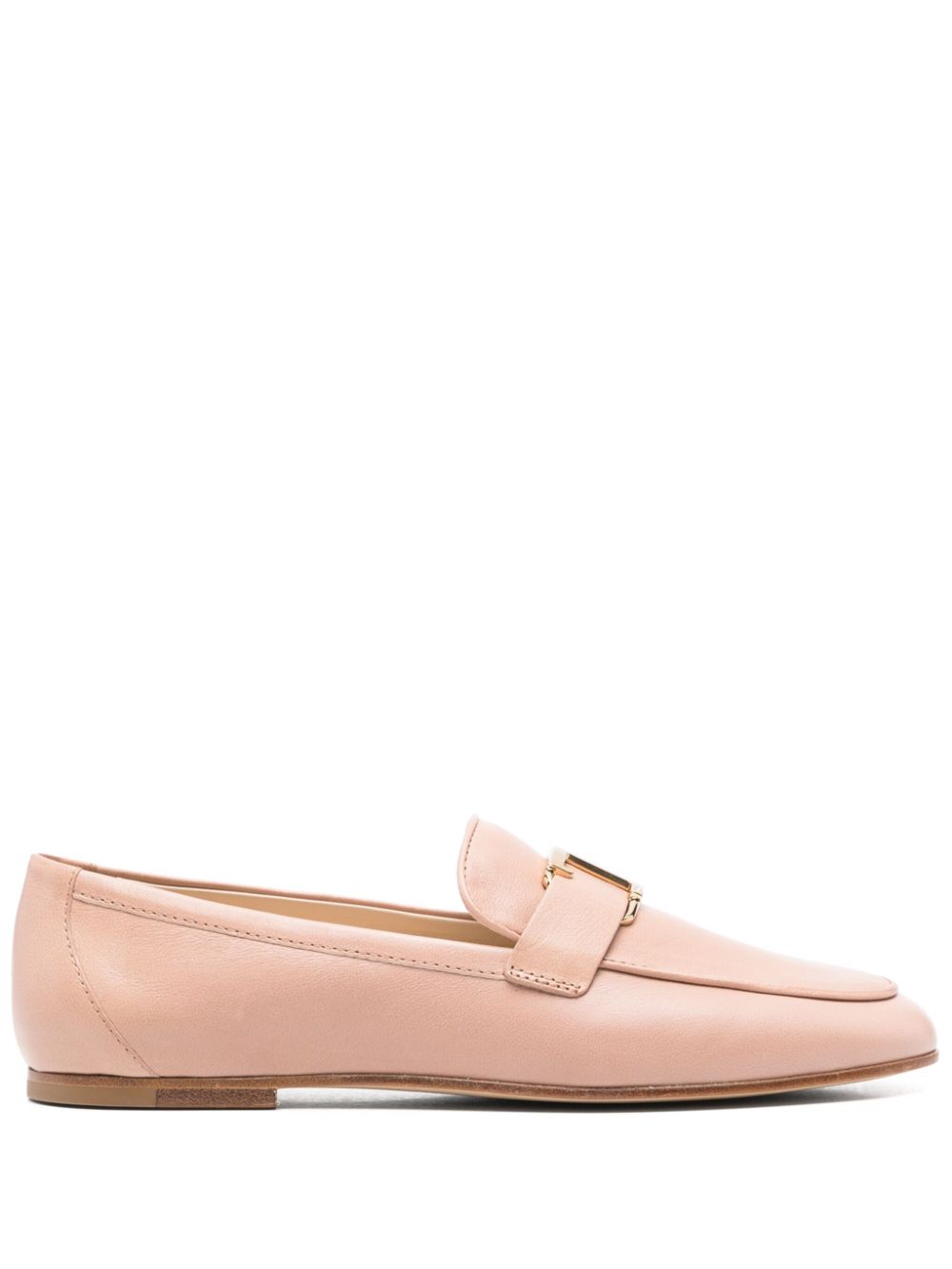 Tod's leather loafers Neutrals