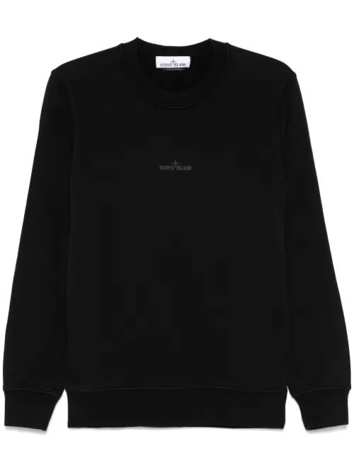Sweat à logo imprimé - Stone Island - Modalova