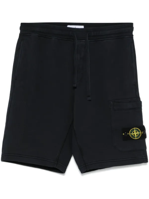 国内正規品 STONE ISLAND BLACK SHORTS ショートパンツ 27478562_57340744_600.jpg