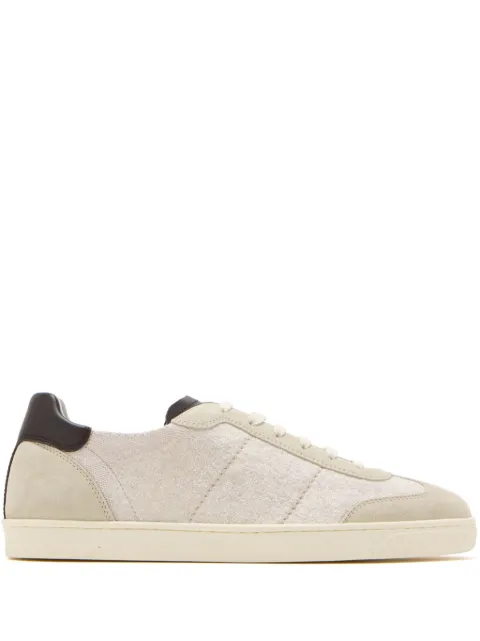 Brunello Cucinelli tenis con puntera redonda