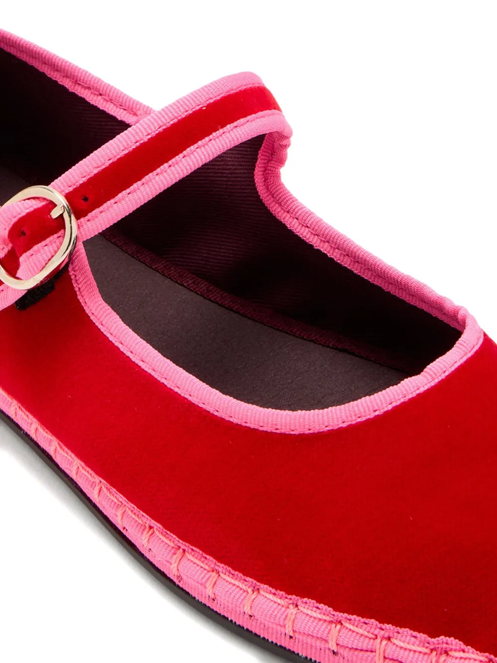 FLABELUS Aurelie ballet flats Red