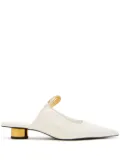 JW Pei Helena mules - White