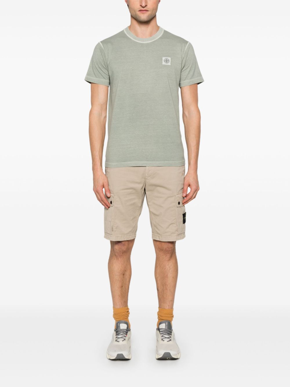 Stone Island Compass-badge shorts - Beige