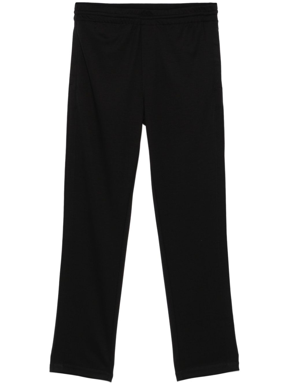 wool track trousers