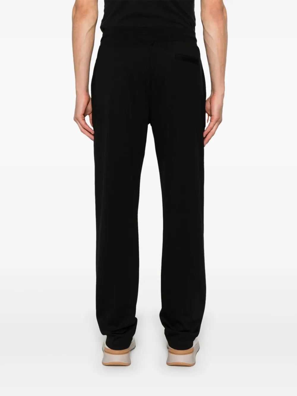 ZEGNA WOOL TRACK TROUSERS