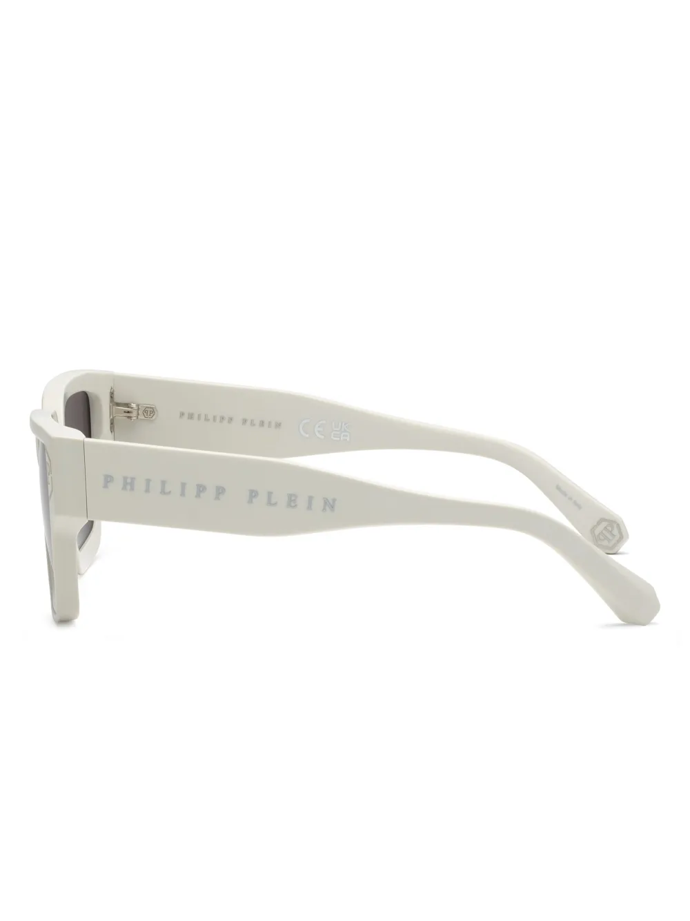 Philipp Plein Eyewear Brave Shade zonnebril Wit