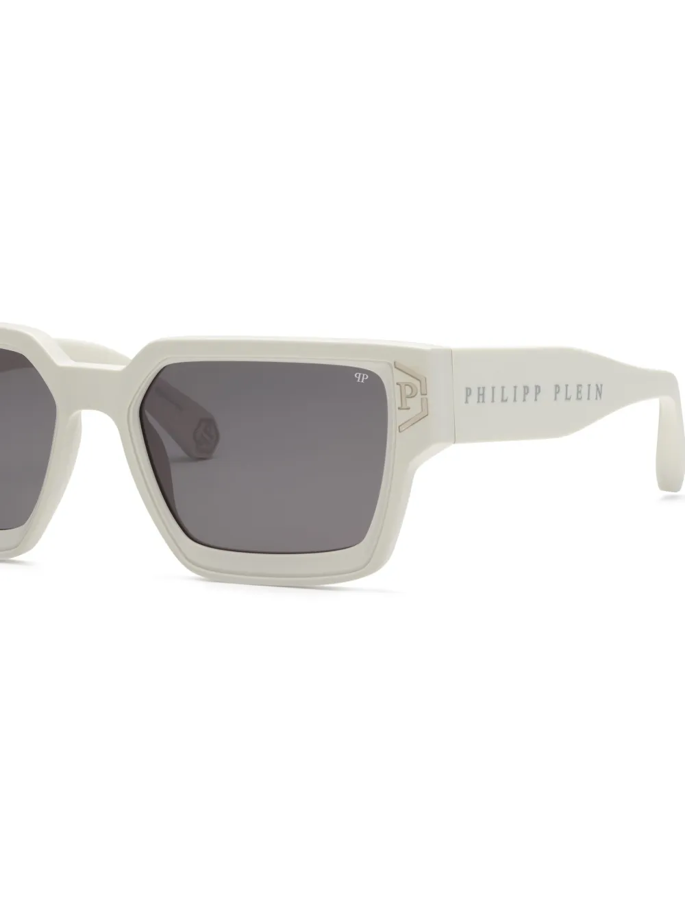Philipp Plein Eyewear Brave Shade zonnebril Wit