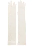 Ioana Ciolacu Brody gloves - White