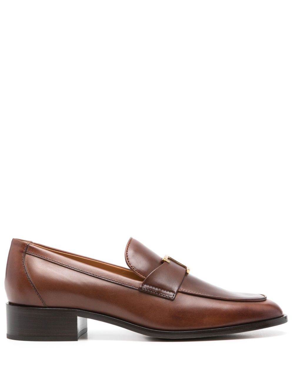 leather loafers