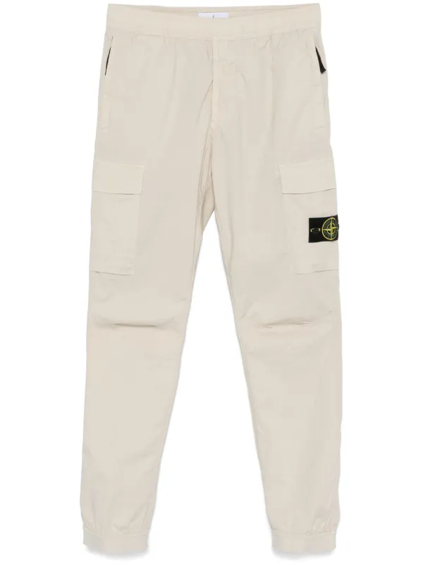 Stone Island Compass-badge Track Pants Neutrals FARFETCH TR - Main Image