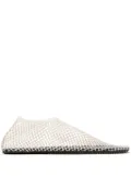 Christopher Esber mesh ballet flats - Neutrals