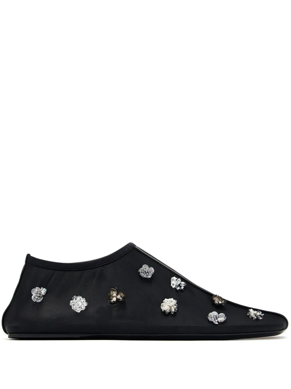 Christopher Esber Embla ballerina flats Black