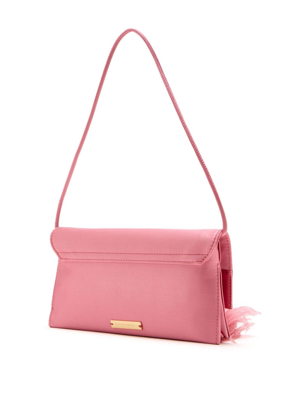 Loeffler Randall Charlie schoudertas - Roze