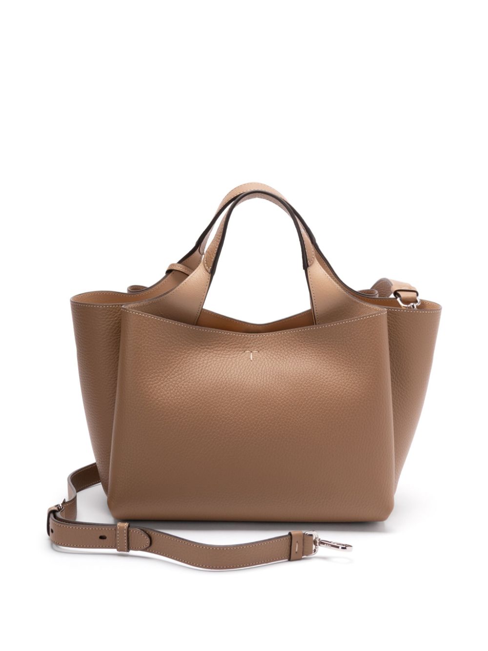 Tod's leather two-way handbag - Bruin