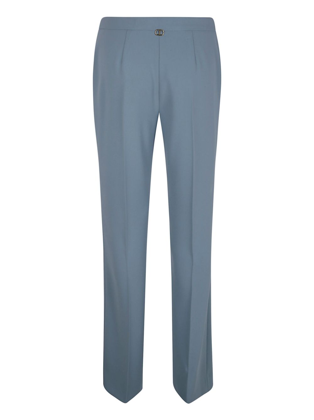 TWINSET straight-leg trousers - Blauw