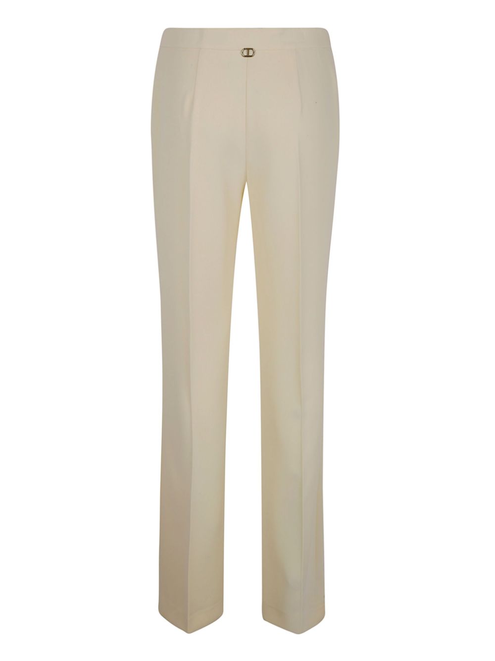 TWINSET straight-leg trousers - Beige