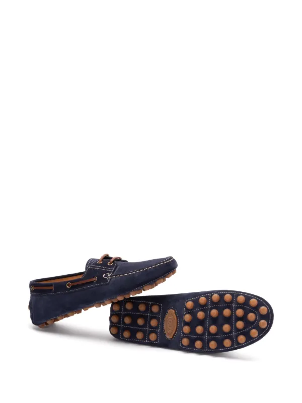 Tod's 【関税送料込】GOMMINO バブルローファー Tod's Gommino Bubble ローファー | ブルー | FARFETCH JP